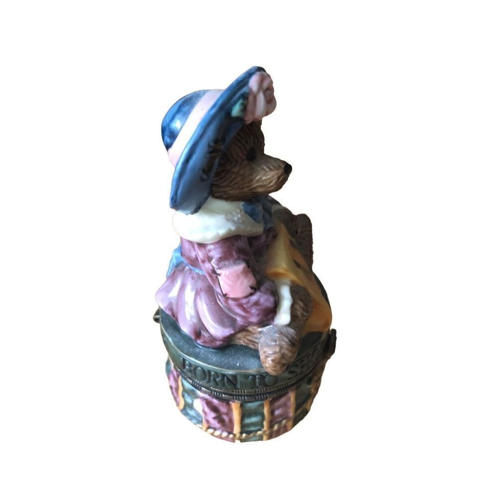 Boyd’s Bear Ceramic Trinket Box - Picture 3 of 9